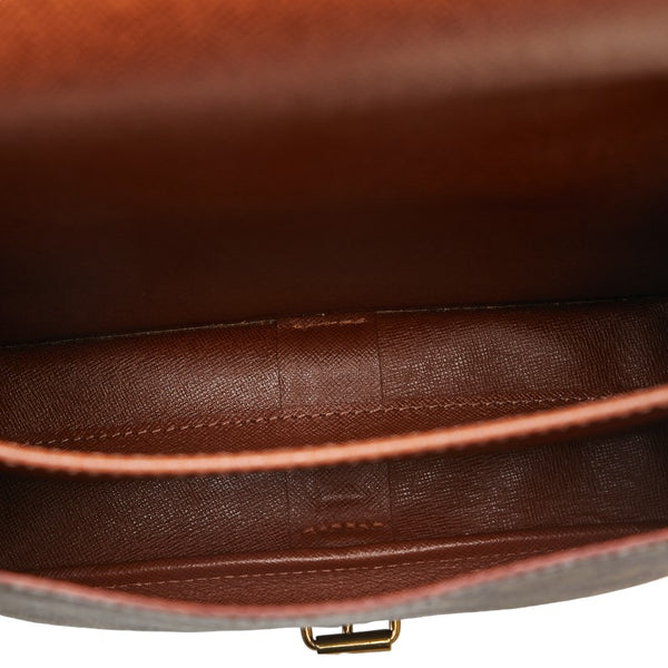 ルイ ヴィトン モノグラム カルトシエールGM 斜め掛け ショルダーバッグ M51252 ブラウン PVC レザー レディース LOUIS VUITTON 【中古】