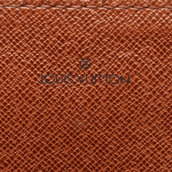 ルイ ヴィトン モノグラム カルトシエールGM 斜め掛け ショルダーバッグ M51252 ブラウン PVC レザー レディース LOUIS VUITTON 【中古】