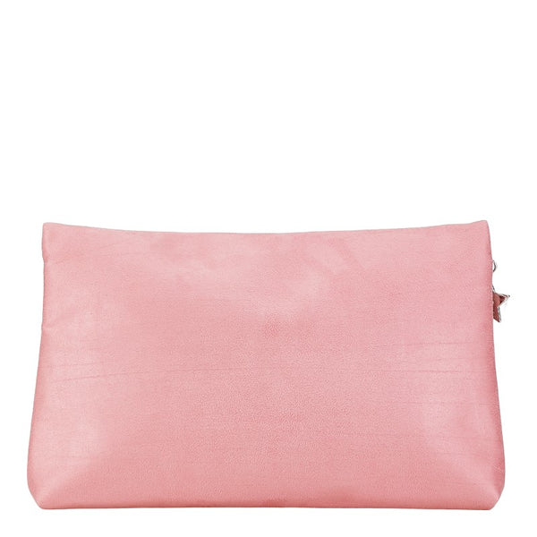 ディオール ロゴ クラッチバッグ ポーチ ピンク ポリウレタン レディース Dior 【中古】