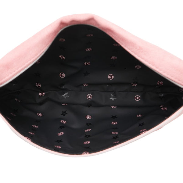 ディオール ロゴ クラッチバッグ ポーチ ピンク ポリウレタン レディース Dior 【中古】
