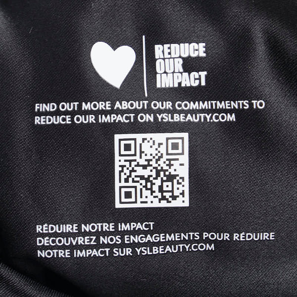 サンローラン ロゴ ポーチ 2個セット ブラック ポリエステル レディース SAINT LAURENT 【中古】