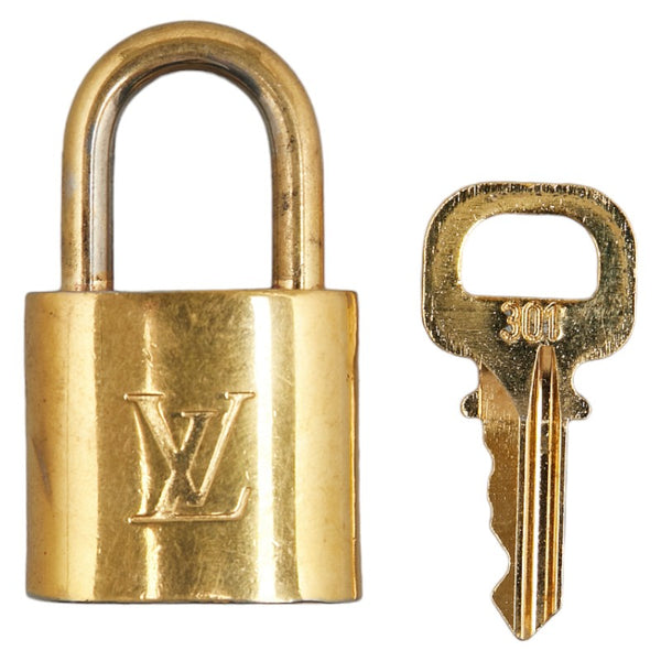 ルイ ヴィトン パドロック ゴールド メッキ レディース LOUIS VUITTON 【中古】