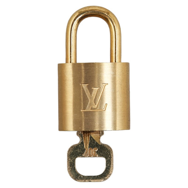 ルイ ヴィトン パドロック ゴールド メッキ レディース LOUIS VUITTON 【中古】
