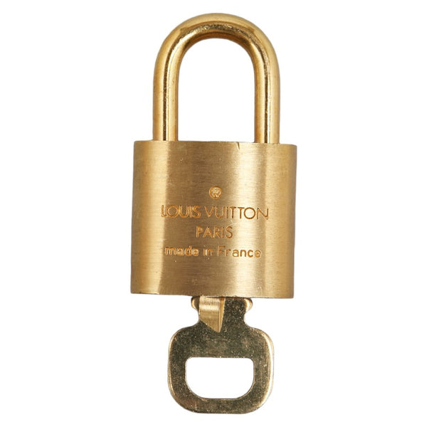 ルイ ヴィトン パドロック ゴールド メッキ レディース LOUIS VUITTON 【中古】