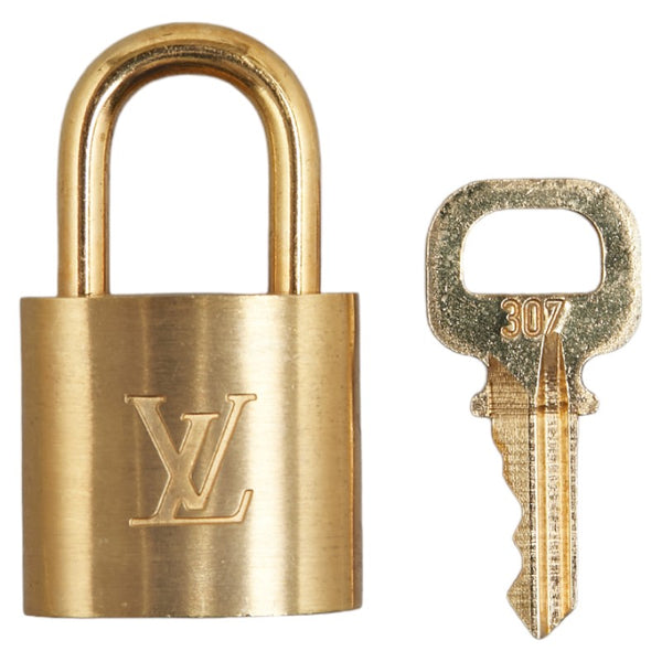 ルイ ヴィトン パドロック ゴールド メッキ レディース LOUIS VUITTON 【中古】