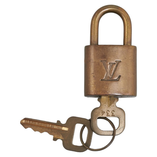 ルイ ヴィトン パドロック ゴールド メッキ レディース LOUIS VUITTON 【中古】