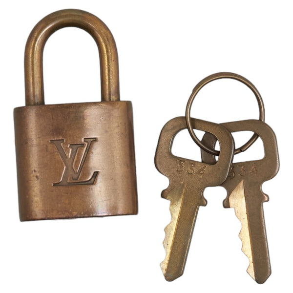 ルイ ヴィトン パドロック ゴールド メッキ レディース LOUIS VUITTON 【中古】