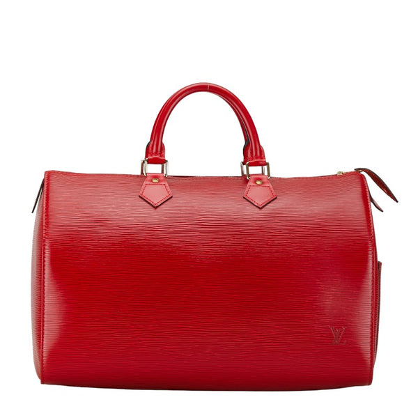 ルイ ヴィトン エピ スピーディ40 ボストンバッグ ハンドバッグ M42987 カスティリアンレッド レザー レディース LOUIS VUITTON 【中古】