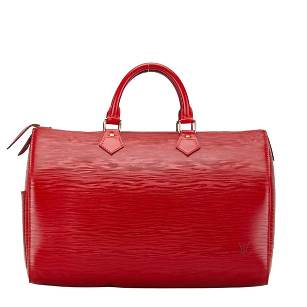 ルイ ヴィトン エピ スピーディ40 ボストンバッグ ハンドバッグ M42987 カスティリアンレッド レザー レディース LOUIS VUITTON 【中古】