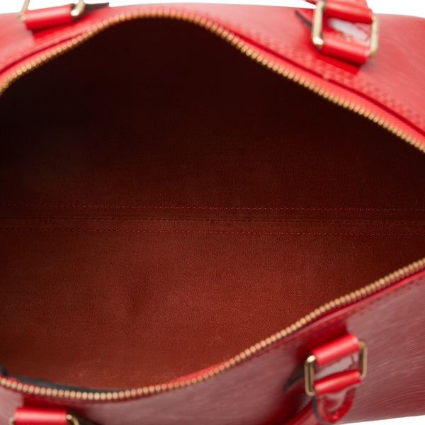 ルイ ヴィトン エピ スピーディ40 ボストンバッグ ハンドバッグ M42987 カスティリアンレッド レザー レディース LOUIS VUITTON 【中古】