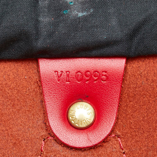 ルイ ヴィトン エピ スピーディ40 ボストンバッグ ハンドバッグ M42987 カスティリアンレッド レザー レディース LOUIS VUITTON 【中古】