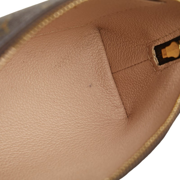 ルイ ヴィトン モノグラム ポシェット コスメティック ポーチ M47515 ブラウン PVC レザー レディース LOUIS VUITTON 【中古】