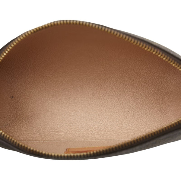 ルイ ヴィトン モノグラム ポシェット コスメティック ポーチ M47515 ブラウン PVC レザー レディース LOUIS VUITTON 【中古】