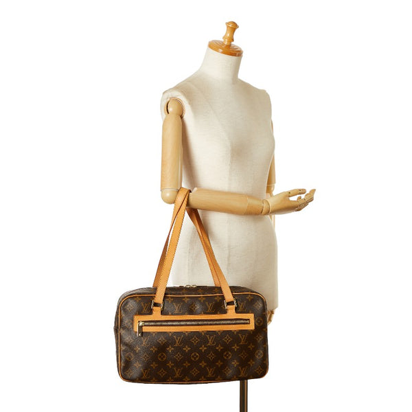 ルイ ヴィトン モノグラム シテGM ハンドバッグ ショルダーバッグ M51181 ブラウン PVC レザー レディース LOUIS VUITTON 【中古】
