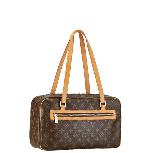 ルイ ヴィトン モノグラム シテGM ハンドバッグ ショルダーバッグ M51181 ブラウン PVC レザー レディース LOUIS VUITTON 【中古】
