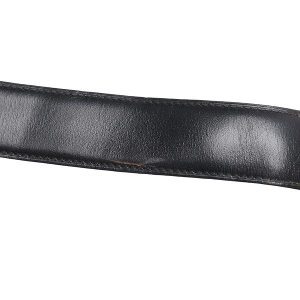 カルティエ マストライン リバーシブル ベルト ブラック ブラウン ゴールド レザー レディース CARTIER 【中古】