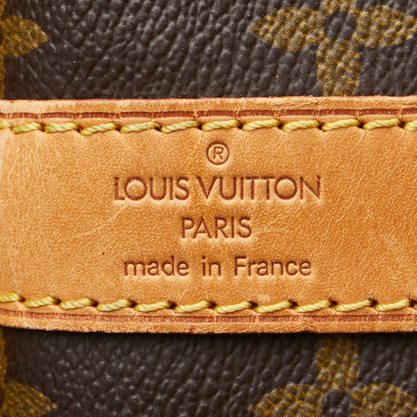 ルイ ヴィトン モノグラム キーポル バンドリエール 55 ボストンバッグ M41414 ブラウン PVC レザー レディース LOUIS VUITTON 【中古】