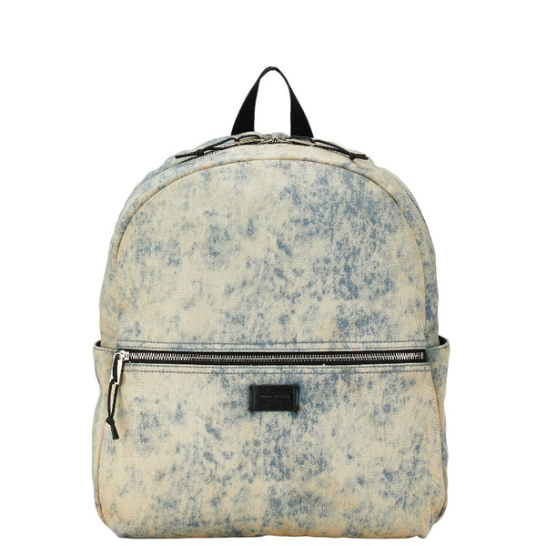サンローラン リュック バックパック ブルー ブラック デニム レディース SAINT LAURENT 【中古】