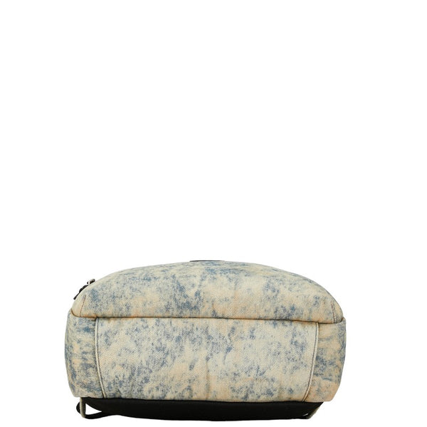 サンローラン リュック バックパック ブルー ブラック デニム レディース SAINT LAURENT 【中古】