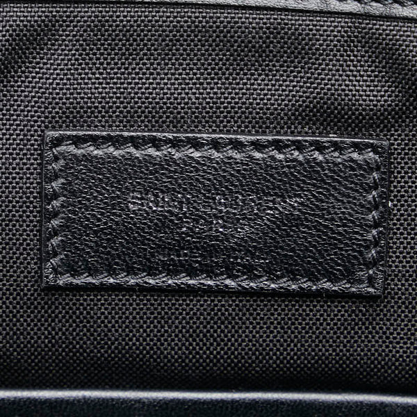 サンローラン リュック バックパック ブルー ブラック デニム レディース SAINT LAURENT 【中古】