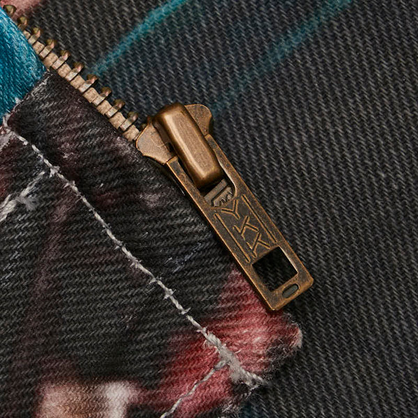 シュプリーム 17AW SCARFACE the World Is Yours Denim Jacket デニムジャケット サイズ:M レッド マルチカラー コットン メンズ Supreme 【中古】