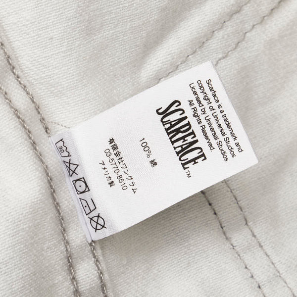 シュプリーム 17AW SCARFACE the World Is Yours Denim Jacket デニムジャケット サイズ:M レッド マルチカラー コットン メンズ Supreme 【中古】