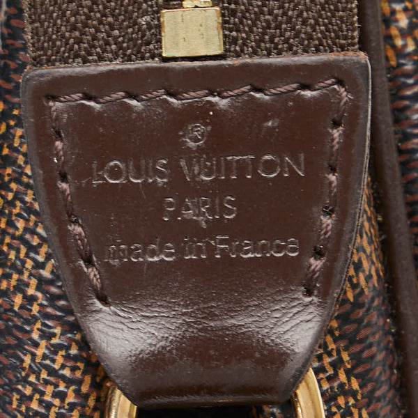 ルイ ヴィトン ダミエ エヴァ チェーン ハンドバッグ ショルダーバッグ 2WAY N55213 ブラウン PVC レザー レディース LOUIS VUITTON 【中古】