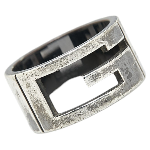 グッチ ブランデッドG リング 指輪 #22 SV925 シルバー レディース GUCCI 【中古】