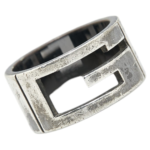 グッチ ブランデッドG リング 指輪 #22 SV925 シルバー レディース GUCCI 【中古】