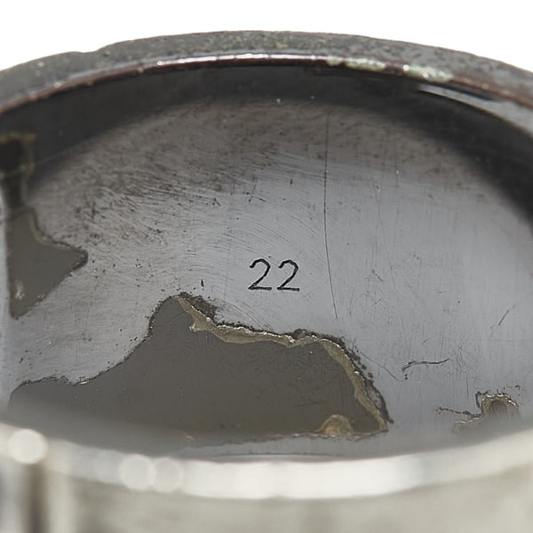 グッチ ブランデッドG リング 指輪 #22 SV925 シルバー レディース GUCCI 【中古】