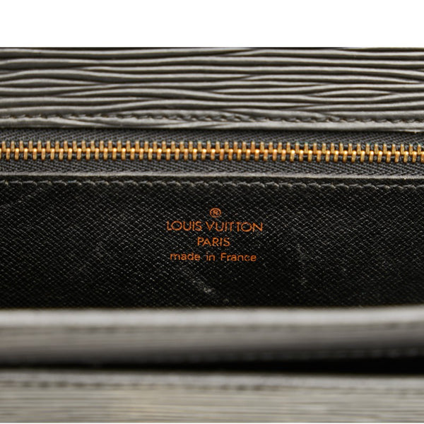 ルイ ヴィトン エピ ポシェット セリエ ドラゴンヌ クラッチバッグ セカンドバッグ M52612 ノワール ブラック レザー レディース LOUIS VUITTON 【中古】