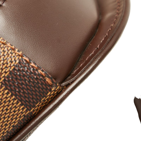 ルイ ヴィトン ダミエ サリア オリゾンタル ハンドバッグ N51282 ブラウン PVC レザー レディース LOUIS VUITTON 【中古】