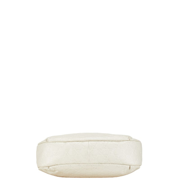 グッチ グッチシマ ワンショルダーバッグ 211934 オフホワイト レザー レディース GUCCI 【中古】