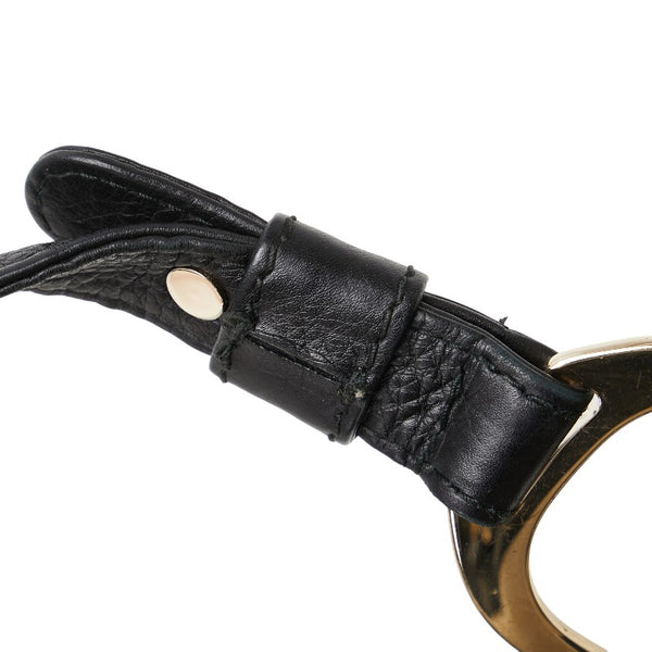 グッチ トートバッグ ショルダーバッグ 257051 ブラック レザー レディース GUCCI 【中古】