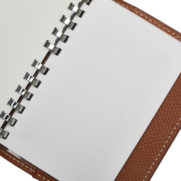 エルメス アジェンダ 手帳 ブラウン レザー レディース HERMES 【中古】