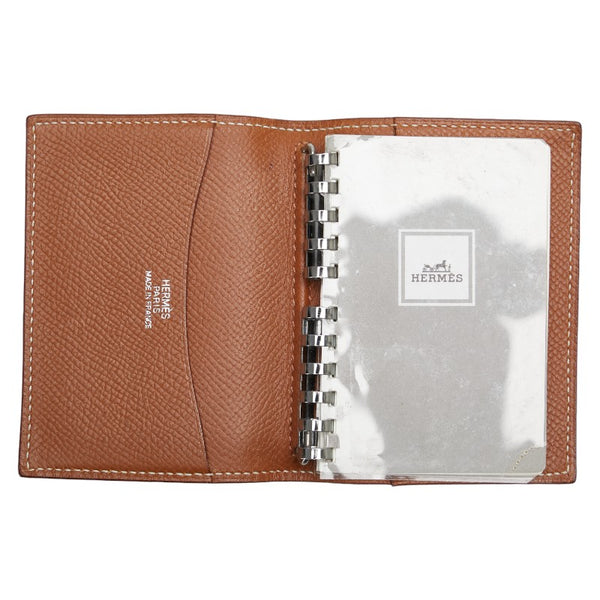 エルメス アジェンダ 手帳 ブラウン レザー レディース HERMES 【中古】