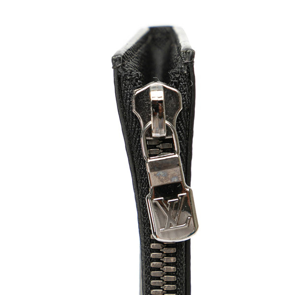 ルイ ヴィトン モノグラム エクリプス ポルトモネ ジュール コインケース 小銭入れ M63536 ブラック PVC レザー メンズ LOUIS VUITTON 【中古】