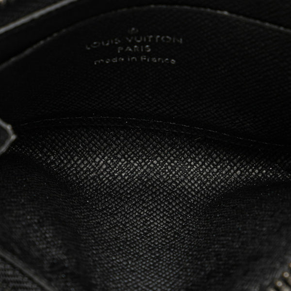 ルイ ヴィトン モノグラム エクリプス ポルトモネ ジュール コインケース 小銭入れ M63536 ブラック PVC レザー メンズ LOUIS VUITTON 【中古】