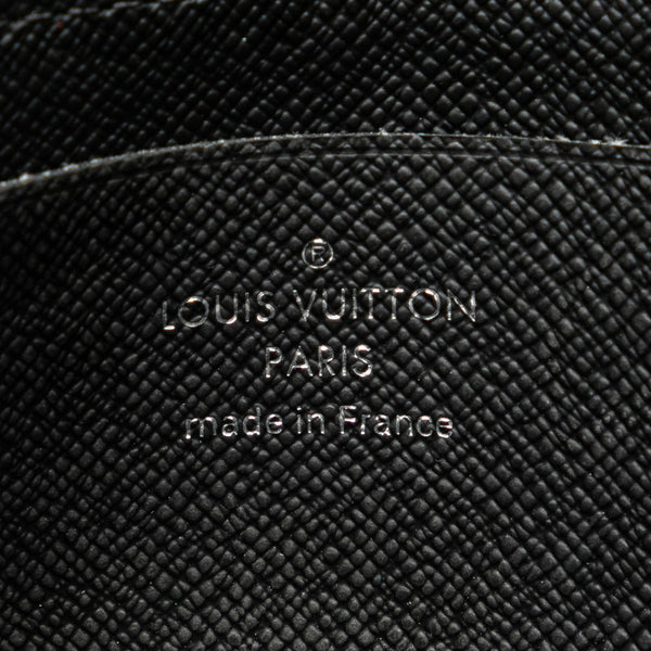 ルイ ヴィトン モノグラム エクリプス ポルトモネ ジュール コインケース 小銭入れ M63536 ブラック PVC レザー メンズ LOUIS VUITTON 【中古】