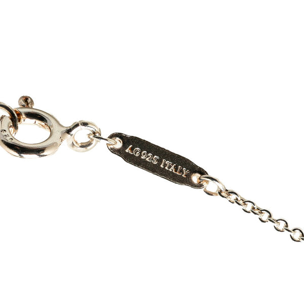 ティファニー Tスマイル スモール ネックレス SV925 シルバー レディース TIFFANY&Co. 【中古】
