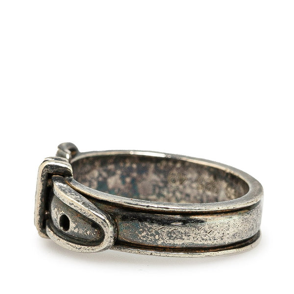 エルメス ベルト モチーフ  リング 指輪 SV925 シルバー レディース HERMES 【中古】