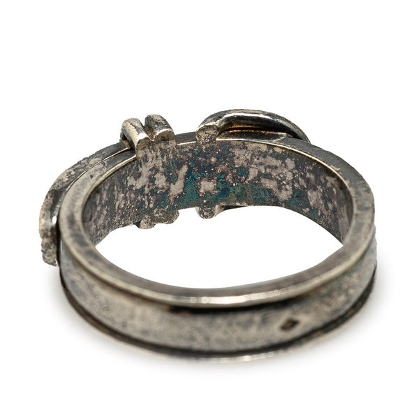 エルメス ベルト モチーフ  リング 指輪 SV925 シルバー レディース HERMES 【中古】