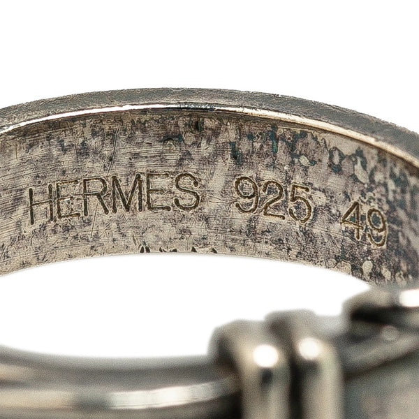 エルメス ベルト モチーフ  リング 指輪 SV925 シルバー レディース HERMES 【中古】