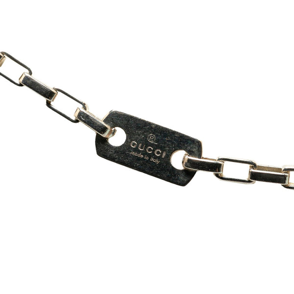 グッチ スクエア G ペンダント ネックレス 233965 SV925 シルバー レディース GUCCI 【中古】