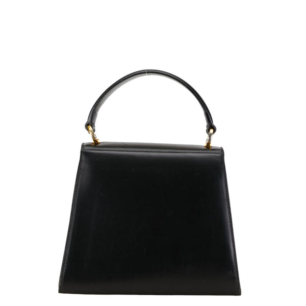 サルヴァトーレフェラガモ ヴァラリボン ハンドバッグ ショルダーバッグ 2WAY ブラック レザー レディース Salvatore Ferragamo 【中古】