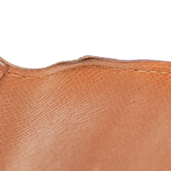 ルイ ヴィトン モノグラム ポシェット ポルト モネ クレディ 長財布 M61725 ブラウン PVC レザー レディース LOUIS VUITTON 【中古】