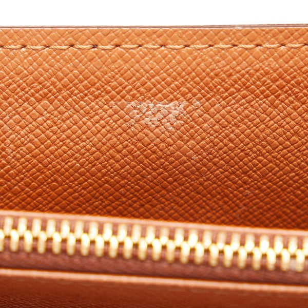 ルイ ヴィトン モノグラム ポシェット ポルト モネ クレディ 長財布 M61725 ブラウン PVC レザー レディース LOUIS VUITTON 【中古】