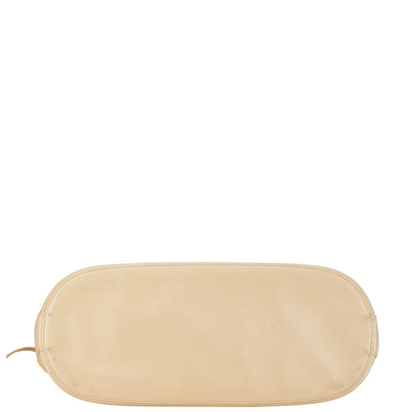 シャネル ココマーク ハンドバッグ かごバッグ ベージュ ストロー レザー レディース CHANEL 【中古】