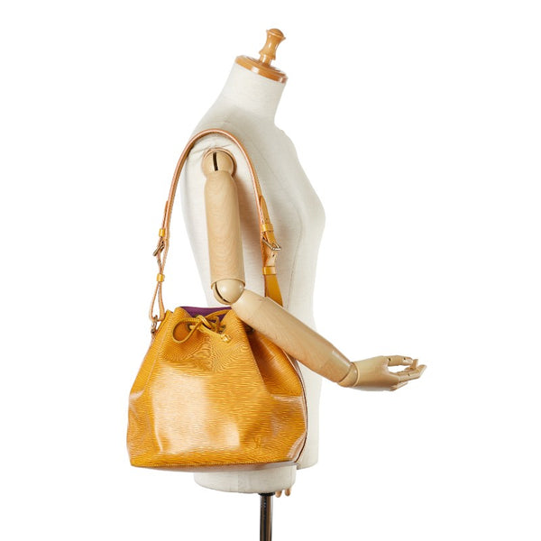 ルイ ヴィトン エピ プチノエ ショルダーバッグ M44109 タッシリイエロー レザー レディース LOUIS VUITTON 【中古】