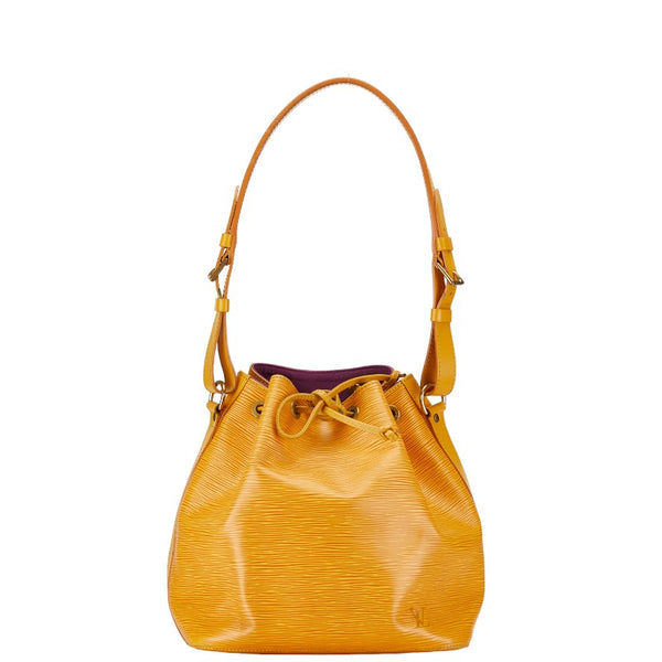 ルイ ヴィトン エピ プチノエ ショルダーバッグ M44109 タッシリイエロー レザー レディース LOUIS VUITTON 【中古】
